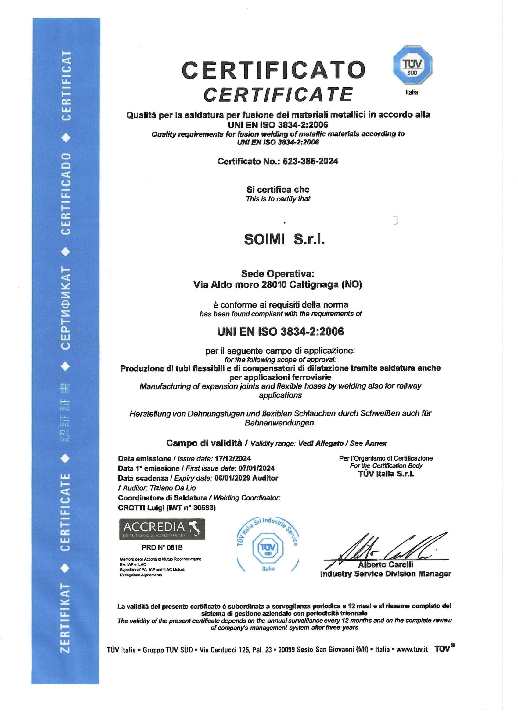suddivisione cantieristica